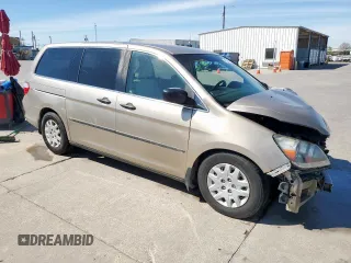 2006 Honda Odyssey LX with VIN 5FNRL38206B125208, listed as a Copart auction lot 49912615 with 174,599 mi miles and Salvage Title. Bid and sale history available at carsss.com. Image 4.
