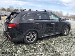 2017 Hyundai Santa Fe Limited Ultimate with VIN KM8SRDHF4HU202094, listed as a Copart auction lot 47497195 with 109,682 mi miles and Clean Title. Bid and sale history available at carsss.com. Image 3.