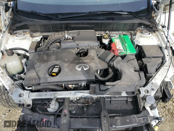 2020 Infiniti QX50 ESSENTIAL with VIN 3PCAJ5M31LF111455, listed as a Copart auction lot 48770325 with 34,698 mi miles and Salvage Title. Bid and sale history available at carsss.com. Image 12.