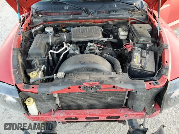2007 Dodge Dakota SLT with VIN 1D7HE48K97S124581, listed as a Copart auction lot 73698864 with 179,562 mi miles and Salvage Title. Bid and sale history available at DreamBid. Image 13.
