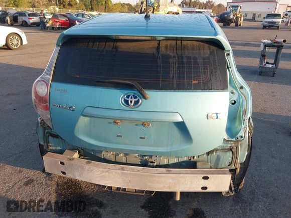 2014 Toyota Prius One with VIN JTDKDTB38E1081501, listed as a IAAI auction lot 41971792 with 96,429 mi miles and . Bid and sale history available at DreamBid. Image 16.