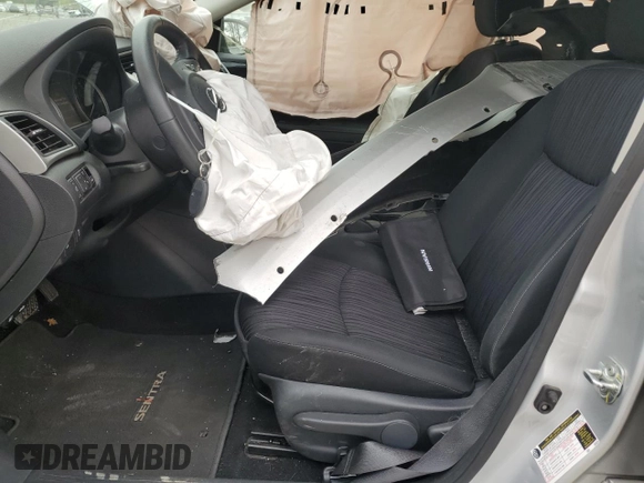 2019 Nissan Sentra SV with VIN 3N1AB7AP1KY400048, listed as a Copart auction lot 53985405 with 49,447 mi miles and Salvage Title. Bid and sale history available at DreamBid. Image 7.