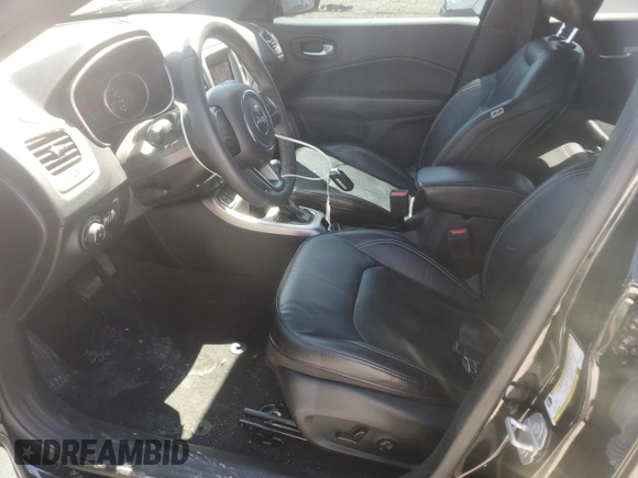 2021 Jeep Compass 80th Anniversary with VIN 3C4NJCEB2MT561243, listed as a Copart auction lot 56518395 with 65,232 mi miles and Salvage title. Bid and sale history available at DreamBid. Image 7.