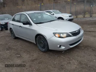 2008 Subaru Impreza Sedan (Natl) i w/Premium Pkg with VIN JF1GE61658H504293, listed as a IAAI auction lot 41890208 with 123,153 mi miles. Bid and sale history available at carsss.com. Image 1.
