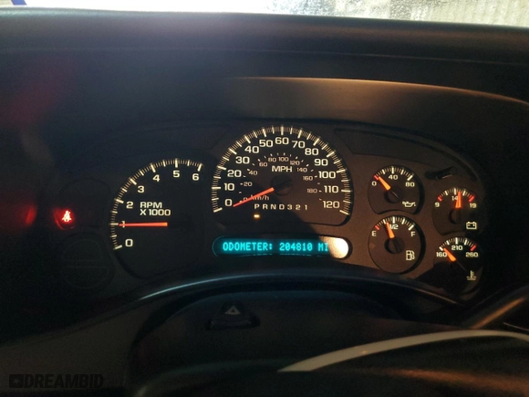 2007 Chevrolet Silverado 1500 Classic LS with VIN 2GCEC13V571182142, listed as a Copart auction lot 78701724 with 204,810 mi miles and Clean Title. Bid and sale history available at carsss.com. Image 9.