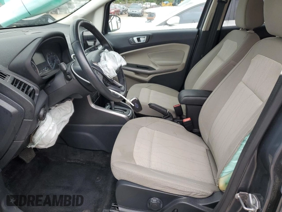 2019 Ford EcoSport SE with VIN MAJ3S2GE9KC253281, listed as a Copart auction lot 52141625 with 87,151 mi miles and Salvage Title. Bid and sale history available at DreamBid. Image 7.