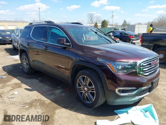 2018 GMC Acadia SLT with VIN 1GKKNMLS9JZ104230, listed as a IAAI auction lot 41859341 with 42,981 mi miles and . Bid and sale history available at carsss.com. Image 1.