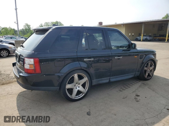 2008 Land Rover Range Rover Sport HSE with VIN SALSK25468A152891, listed as a Copart auction lot 59796465 with 128,288 mi miles and Clean title. Bid and sale history available at DreamBid. Image 3.