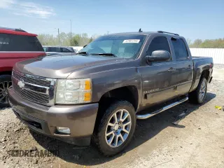 2007 Chevrolet Silverado 1500 LTZ with VIN 2GCEK13M171521361, listed as a Copart auction lot 52987245 with 220,392 mi miles and Salvage Title. Bid and sale history available at carsss.com. Image 1.