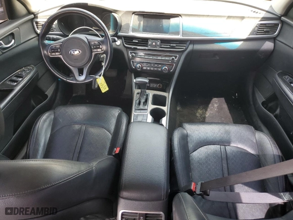 2019 Kia Optima Hybrid EX with VIN KNAGU4LE3K5032736, listed as a Copart auction lot 54017465 with 117,306 mi miles and Clean Title. Bid and sale history available at carsss.com. Image 8.