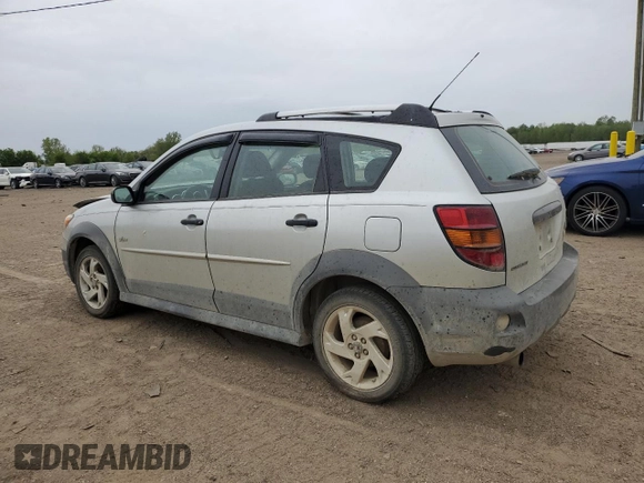 2004 Pontiac Vibe with VIN 5Y2SM62814Z416000, listed as a Copart auction lot 57638115 with 299,999 mi miles and Salvage title. Bid and sale history available at DreamBid. Image 2.