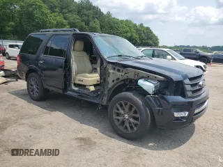 2017 Ford Expedition Limited с VIN 1FMJU1KT2HEA09167, выставлен на аукционе Copart как лот 59027585 с пробегом 77 998 миль миль и Списание • Salvage title. История ставок и продаж доступна на DreamBid. Изображение 4.