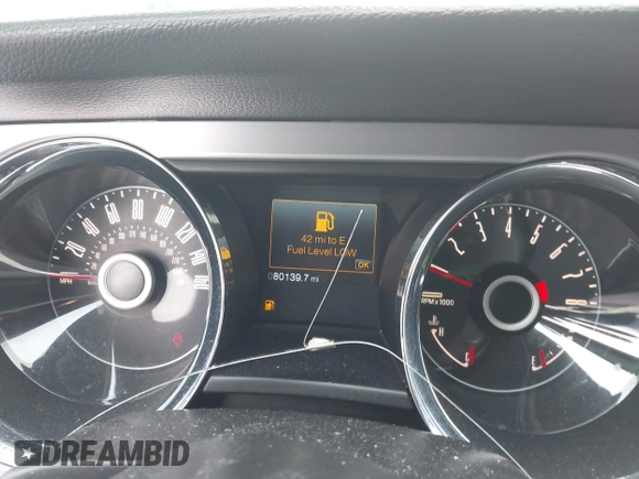 2014 Ford Mustang V6 with VIN 1ZVBP8EM5E5224774, listed as a IAAI auction lot 41620063 with 80,139 mi miles. Bid and sale history available at carsss.com. Image 7.