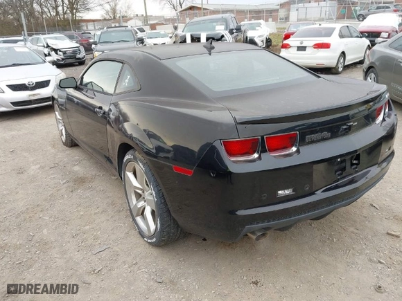 2011 Chevrolet Camaro 1LT with VIN 2G1FB1ED7B9160819, listed as a IAAI auction lot 41757435 with 139668 miles. Bid and sale history available at carsss.com. Image 3.