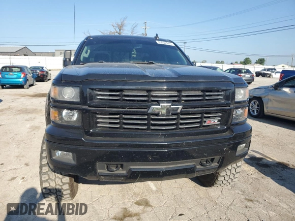 2015 Chevrolet Silverado 1500 LTZ with VIN 3GCUKSEC7FG455264, listed as a Copart auction lot 69052444 with 70,647 mi miles and Salvage Title. Bid and sale history available at carsss.com. Image 5.
