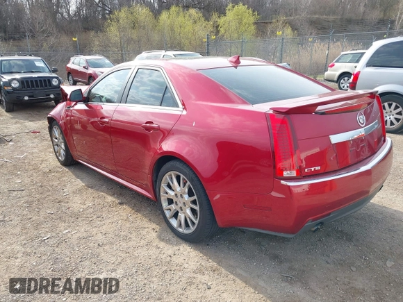 2012 Cadillac CTS Performance with VIN 1G6DK5E37C0147743, listed as a IAAI auction lot 42060614 with 80,190 mi miles and . Bid and sale history available at DreamBid. Image 3.