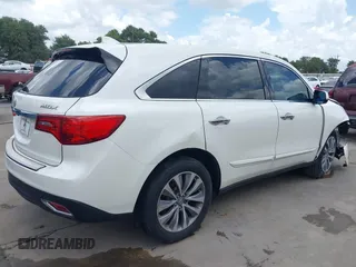 2014 Acura MDX Tech Pkg with VIN 5FRYD3H40EB007845, listed as a IAAI auction lot 39664732 with 79,420 mi miles. Bid and sale history available at carsss.com. Image 4.