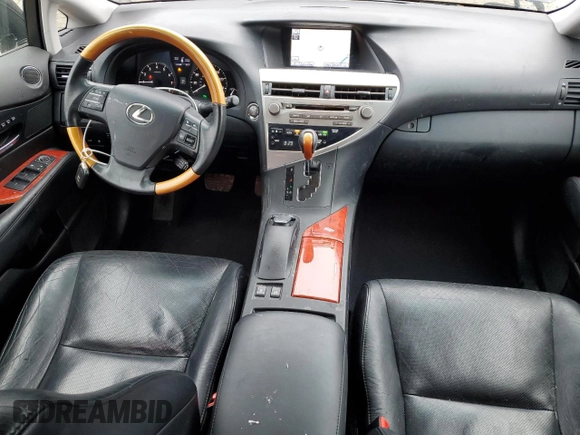 2011 Lexus RX 350 with VIN 2T2BK1BA4BC120175, listed as a Copart auction lot 46922485 with 115,578 mi miles and Salvage title. Bid and sale history available at DreamBid. Image 8.