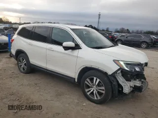 2018 Honda Pilot EX-L with VIN 5FNYF6H64JB040789, listed as a Copart auction lot 85667954 with 84,575 mi miles and Salvage title. Bid and sale history available at DreamBid. Image 4.