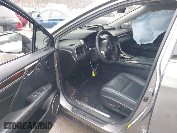 2019 Lexus RX with VIN 2T2BZMCA0KC184967, listed as a IAAI auction lot 41614592 with 35,860 mi miles. Bid and sale history available at carsss.com. Image 5.