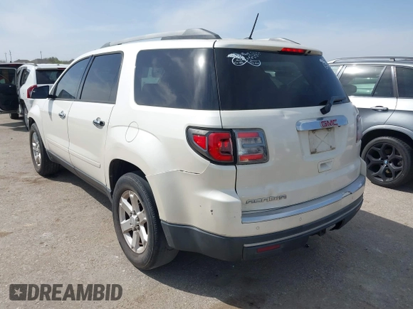 2014 GMC Acadia SLE with VIN 1GKKRNED7EJ132363, listed as a IAAI auction lot 41789399 with 148,650 mi miles and . Bid and sale history available at carsss.com. Image 3.