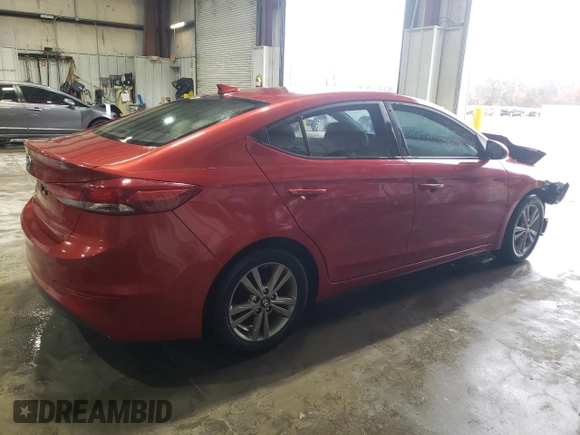 2017 Hyundai Elantra SE with VIN 5NPD84LF6HH138836, listed as a Copart auction lot 44227385 with 60,885 mi miles and Salvage Title. Bid and sale history available at DreamBid. Image 3.