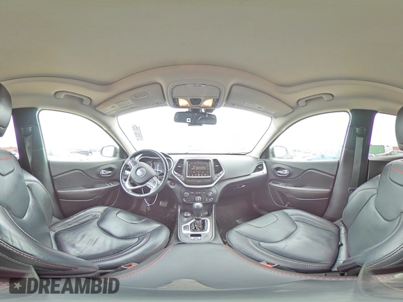2016 Jeep Cherokee Trailhawk with VIN 1C4PJMBS8GW359461, listed as a Copart auction lot 57950705 with 146,124 mi miles and Salvage title. Bid and sale history available at DreamBid. Image 14.