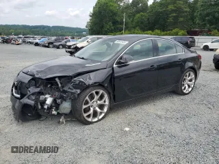 2015 Buick Regal GS with VIN 2G4GT5GX7F9296103, listed as a Copart auction lot 60845455 with 162,672 mi miles and Salvage title. Bid and sale history available at DreamBid. Image 1.