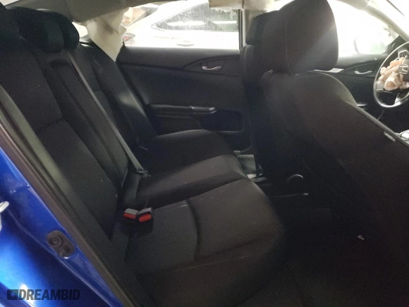 2017 Honda Civic Sedan EX with VIN 19XFC2F79HE081326, listed as a Copart auction lot 42288255 with 53,547 mi miles and Salvage Title. Bid and sale history available at carsss.com. Image 10.