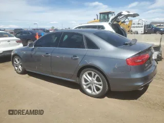 2013 Audi S4 Premium Plus z VIN WAUBGAFL1DA227349, wystawiony jako Copart lot #54449925 z przebiegiem 115 844 mil mil oraz Szkody całkowita. Historia ofert i sprzedaży dostępna na DreamBid. Obrazek 2.