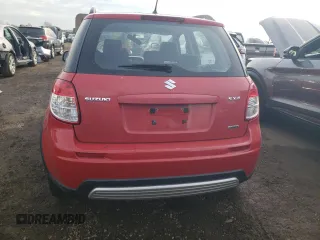 2008 Suzuki SX4 with VIN JS2YB413785112151, listed as a Copart auction lot 82465264 with 106,191 mi miles and Salvage Title. Bid and sale history available at carsss.com. Image 6.