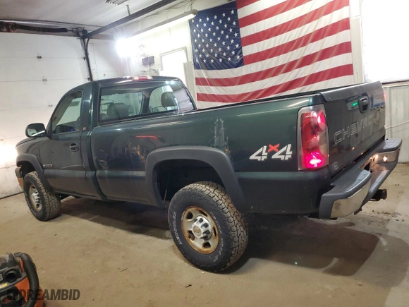 2005 Chevrolet Silverado 2500HD with VIN 1GCHK24U05E122552, listed as a Copart auction lot 48241025 with 96,950 mi miles and Salvage Title. Bid and sale history available at carsss.com. Image 2.