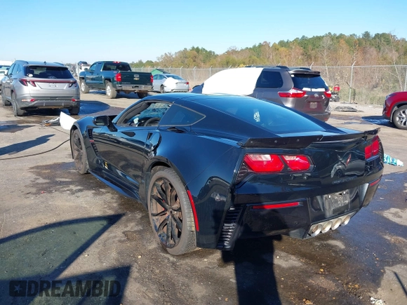 2019 Chevrolet Corvette Grand Sport 1LT z VIN 1G1YV2D70K5105479, wystawiony jako IAAI lot #40877585 z przebiegiem 57 936 mil mil oraz . Historia ofert i sprzedaży dostępna na DreamBid. Obrazek 3.