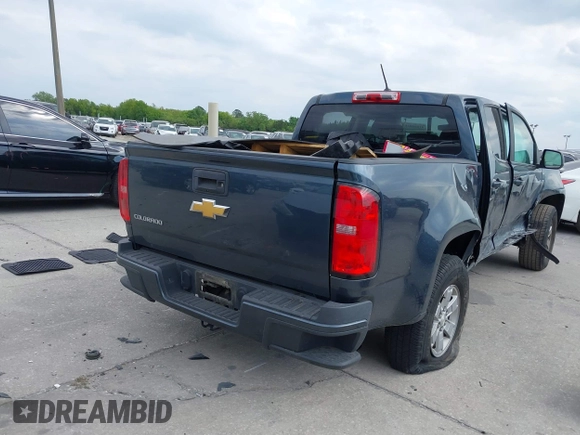 2019 Chevrolet Colorado 2WD Work Truck with VIN 1GCGSBEA4K1298975, listed as a IAAI auction lot 41866426 with 115,625 mi miles and . Bid and sale history available at DreamBid. Image 16.