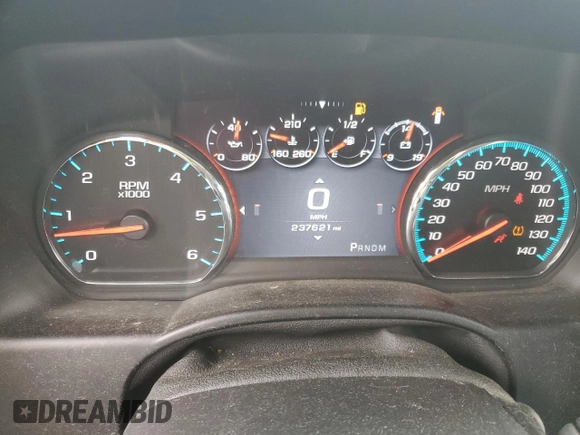 2016 Chevrolet Tahoe LTZ with VIN 1GNSCCKCXGR264655, listed as a Copart auction lot 57456625 with 237,621 mi miles and Salvage title. Bid and sale history available at DreamBid. Image 9.