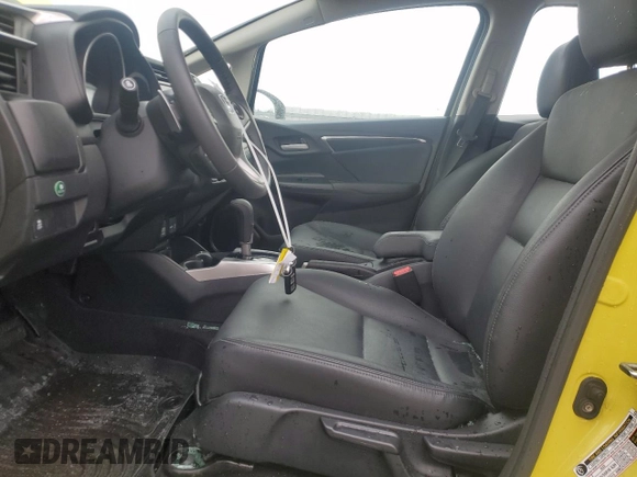 2016 Honda Fit EX-L with VIN 3HGGK5H80GM705311, listed as a Copart auction lot 45185035 with 26,457 mi miles and Salvage title. Bid and sale history available at DreamBid. Image 7.