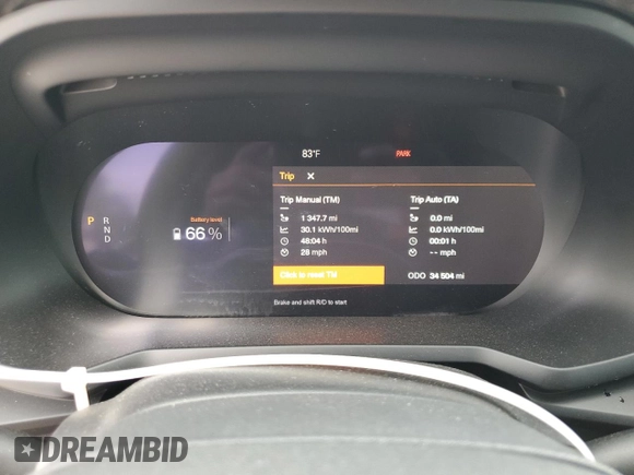 2023 Polestar 2 z VIN YSMED3KA1PL144560, wystawiony jako Copart lot #77189294 z przebiegiem 34 504 mil mil oraz Czysty tytuł • Clean title. Historia ofert i sprzedaży dostępna na DreamBid. Obrazek 9.