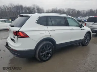 2024 Volkswagen Tiguan SE with VIN 3VV3B7AX7RM068285, listed as a Copart auction lot 47206905 with 0 mi miles and Salvage Title. Bid and sale history available at carsss.com. Image 3.