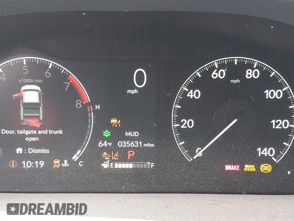 2024 Honda Ridgeline RTL with VIN 5FPYK3F56RB004027, listed as a IAAI auction lot 42049778 with 35,631 mi miles and . Bid and sale history available at DreamBid. Image 7.