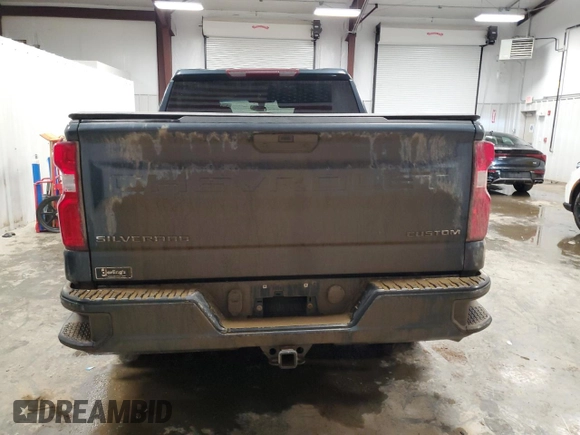2019 Chevrolet Silverado 1500 Custom with VIN 3GCPYBEH2KG309386, listed as a Copart auction lot 47619785 with Not Provided miles and Salvage Title. Bid and sale history available at DreamBid. Image 6.