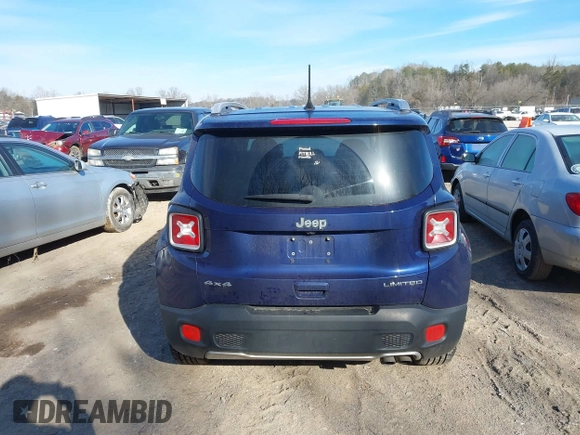2018 Jeep Renegade Limited z VIN ZACCJBDBXJPG88893, wystawiony jako IAAI lot #41377082 z przebiegiem 120 694 mil mil oraz . Historia ofert i sprzedaży dostępna na DreamBid. Obrazek 16.