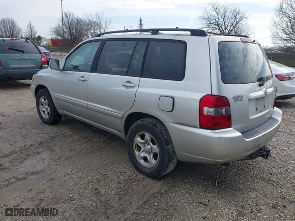 2007 Toyota Highlander with VIN JTEGD21A870161949, listed as a IAAI auction lot 41487972 with 219,084 mi miles. Bid and sale history available at carsss.com. Image 3.