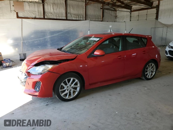 2012 Mazda 3 S Touring with VIN JM1BL1L51C1511194, listed as a Copart auction lot 49462255 with 106,415 mi miles and Salvage Title. Bid and sale history available at DreamBid. Image 1.