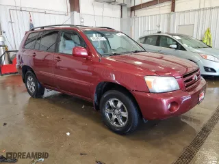 2007 Toyota Highlander with VIN JTEHP21AX70189635, listed as a Copart auction lot 48248975 with 261,976 mi miles and Clean Title. Bid and sale history available at carsss.com. Image 4.