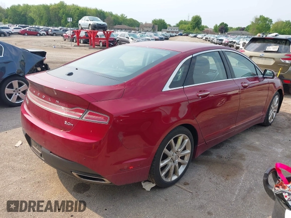 2016 Lincoln MKZ Hybrid with VIN 3LN6L2LUXGR631548, listed as a IAAI auction lot 42370491 with 121,041 mi miles and . Bid and sale history available at DreamBid. Image 4.