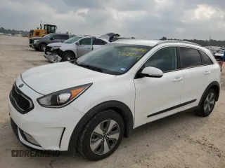 2018 Kia Niro EX with VIN KNDCC3LCXJ5128648, listed as a Copart auction lot 57678254 with 100,147 mi miles and Salvage Title. Bid and sale history available at carsss.com. Image 1.