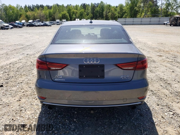 2017 Audi A3 Sedan Premium with VIN WAUB8GFF7H1037569, listed as a Copart auction lot 48650853 with 69,870 mi miles. Bid and sale history available at carsss.com. Image 6.