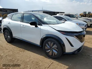 2024 Nissan ARIYA ENGAGE+ with VIN JN1DF0BB0RM735259, listed as a Copart auction lot 63447434 with 620 mi miles and Salvage Title. Bid and sale history available at carsss.com. Image 4.