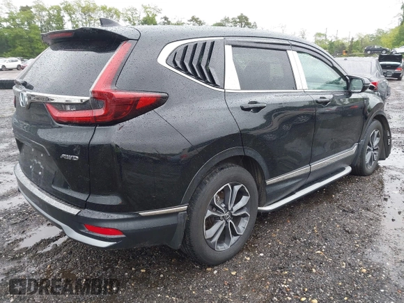 2021 Honda CR-V EX-L with VIN 5J6RW2H87ML011376, listed as a IAAI auction lot 42284990 with 24,044 mi miles and . Bid and sale history available at DreamBid. Image 4.