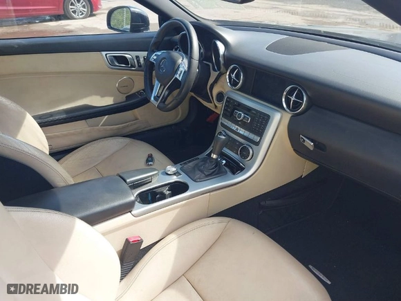 2013 Mercedes-Benz SLK-Class SLK 250 with VIN WDDPK4HA5DF059891, listed as a IAAI auction lot 42015777 with 79,255 mi miles. Bid and sale history available at carsss.com. Image 8.